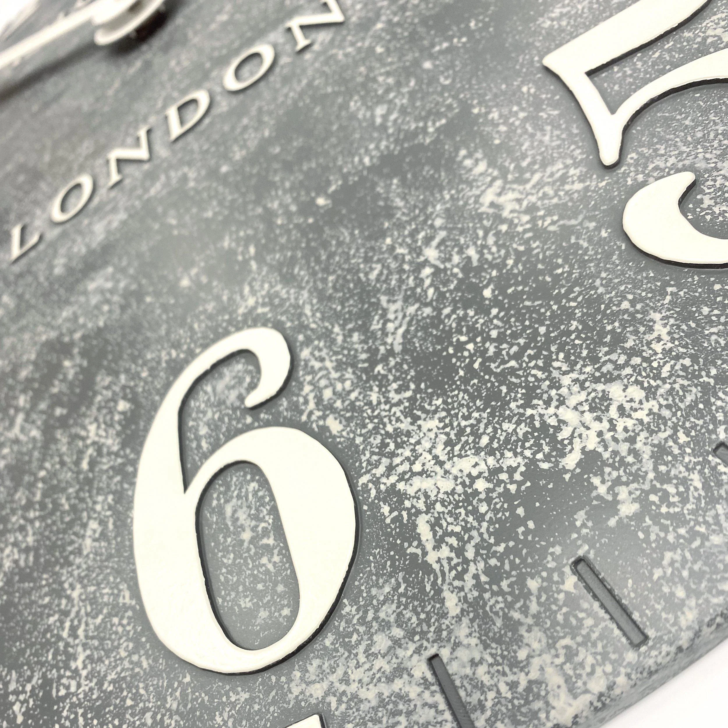 Thomas Kent 50cm Outdoor Wall Clock Arabic Cement - Image 3